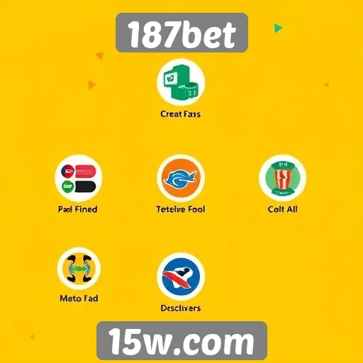 Métodos de pagamento disponíveis no 187bet